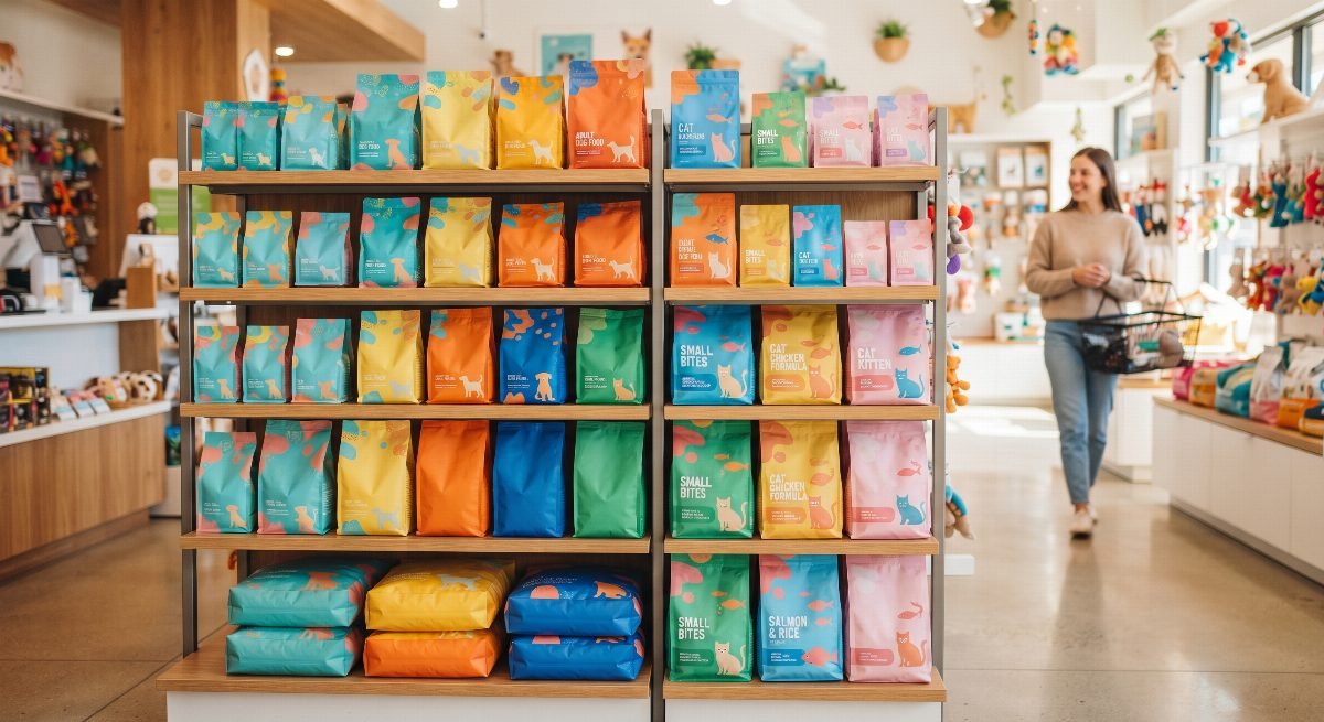 alimento para perros y gatos
